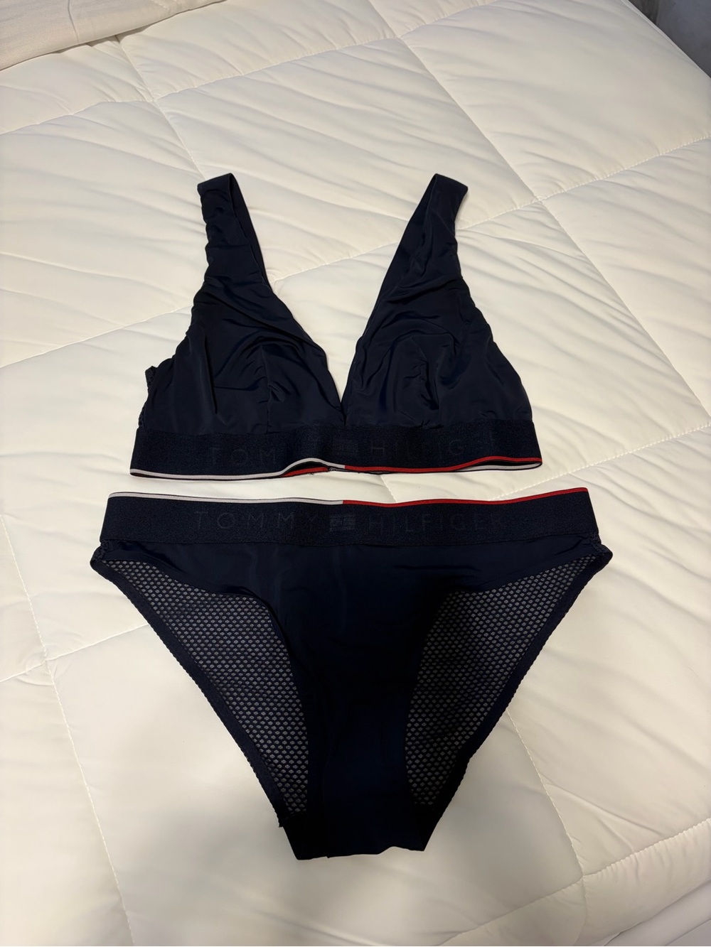 Tommy Hilfiger Navy Logo Underwear Set